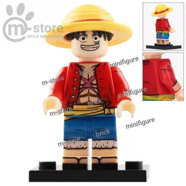 Jual lego one piece monkey d luffy minifigure Shopee Indonesia
