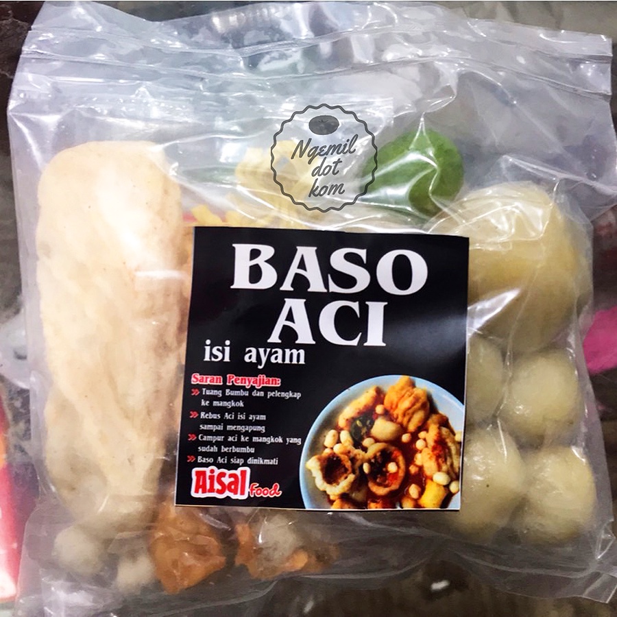 

BAKSO ACI / BASO ACI INSTANT / BASO ACI FROZEN / BASO ACI HOMEMADE