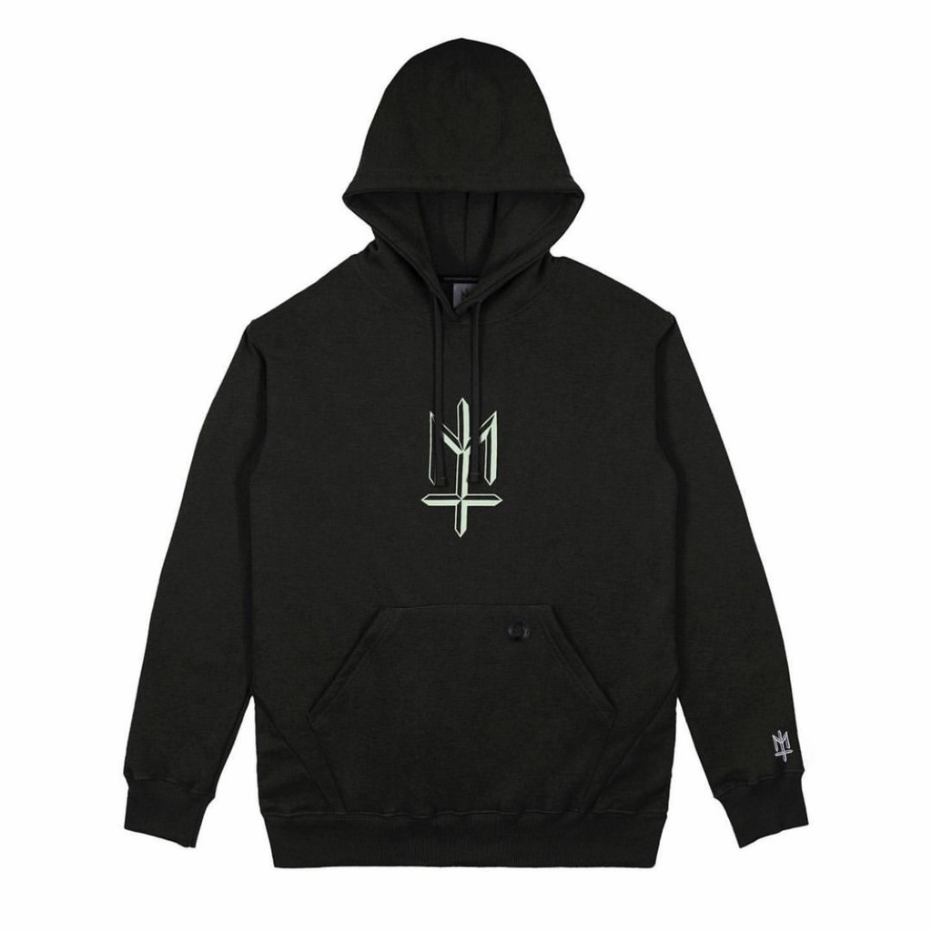 HOODIE MATERNAL LOGO GITD WARNA HITAM