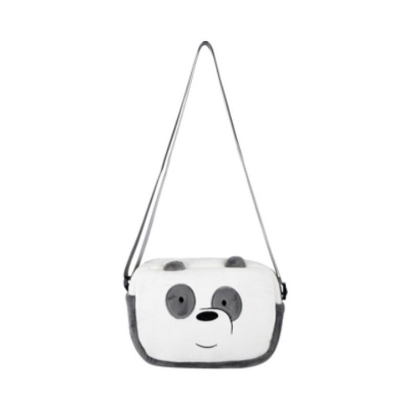 We Bare Bears Crossbody Bag - Tas Selempang Sling Bag Panda ice bear Grizz