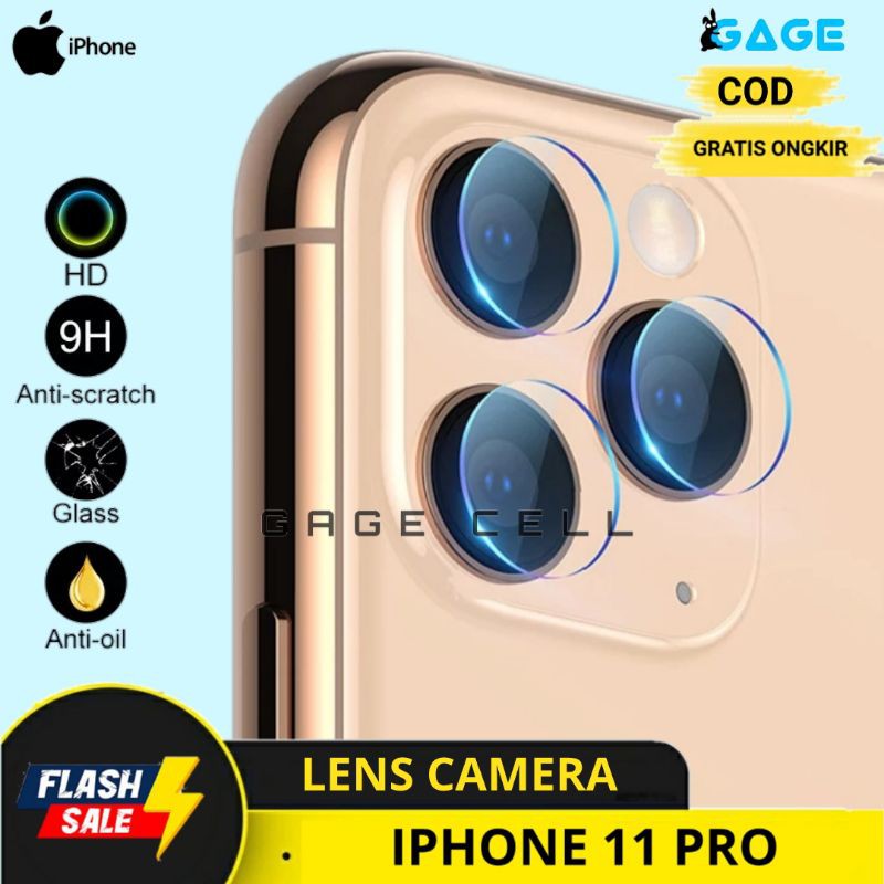 COD✅ Tempered Glass Camera Tg Antigores Kaca Kamera IP iPhone 11 Pro 11pro Screen protector Premium