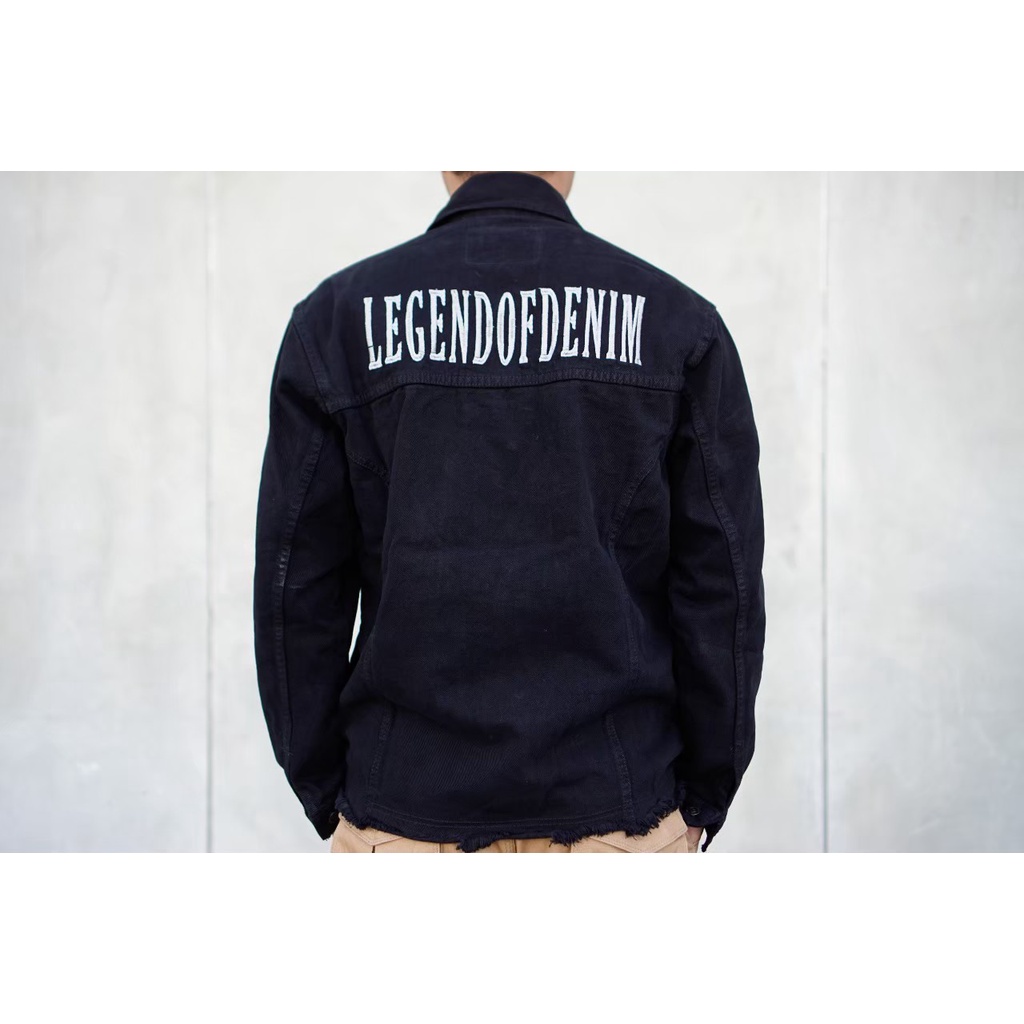 Legend of Denim Jaket Jeans Bordir Jaket Pria