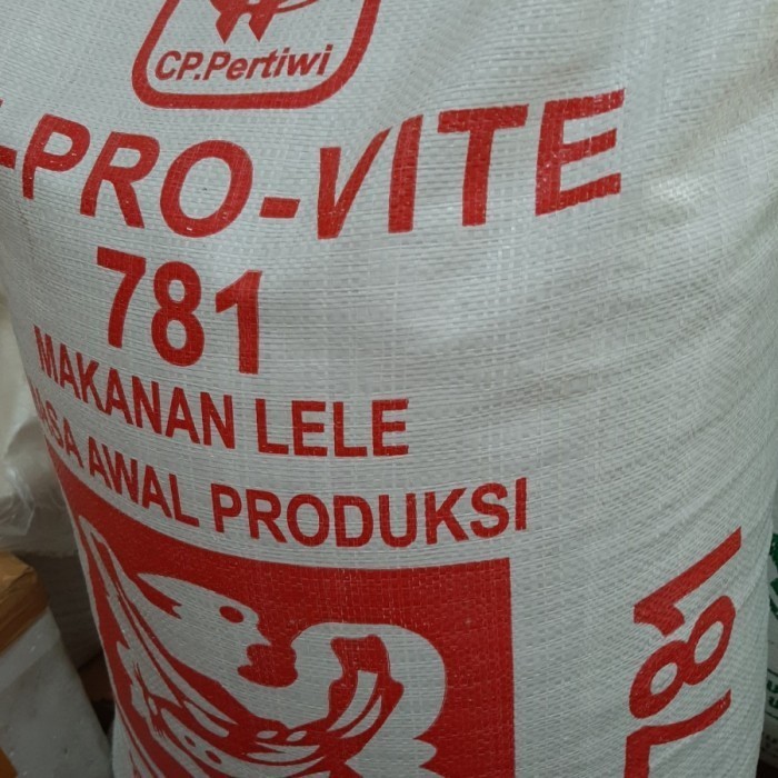 Pelet Pakan Ikan Lele 781 untuk ukuran dewasa 1sak/30kg
