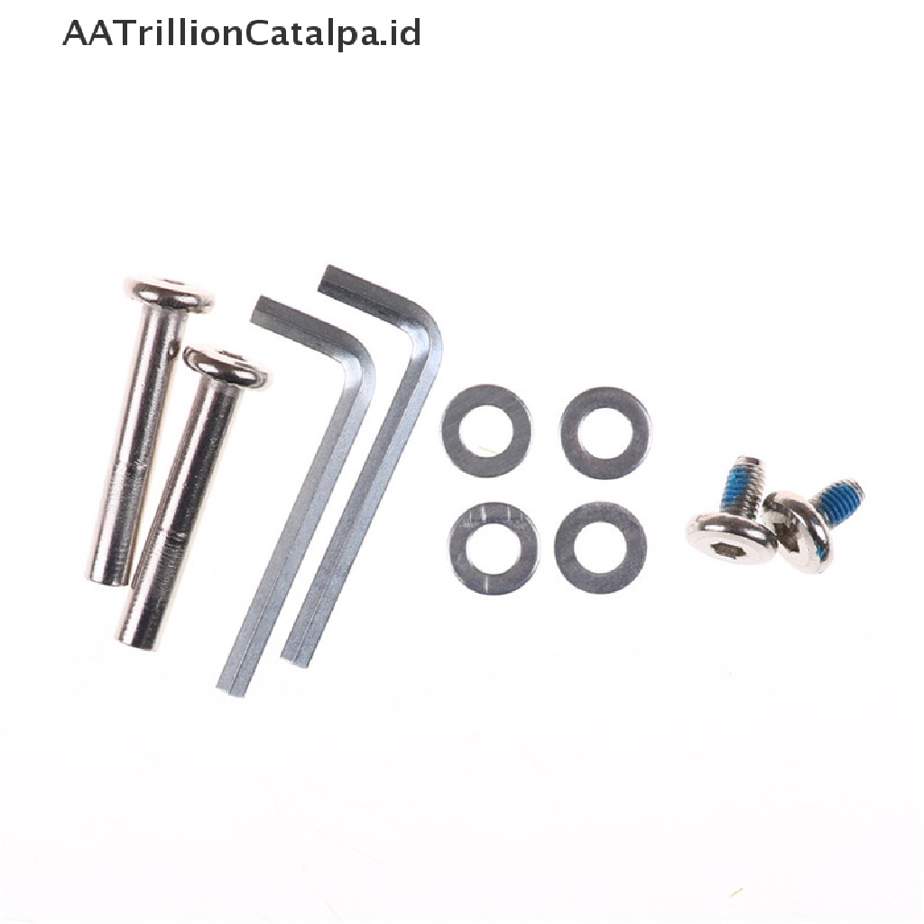 Aatrillioncatalpa 2pcs Roda As Koper Pengganti Ukuran 40x18mm