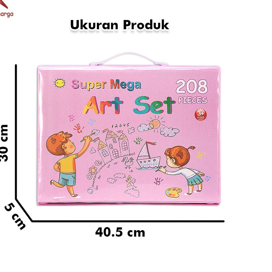 

Jangan Ragu Order Satu Keluarga Pensil Warna Crayon A29 Peralatan Gambar Lukis Anak Mewarnai Set Isi 208PCS / Krayon Oil Paste Alat Tulis Colouring Book kids 44F'