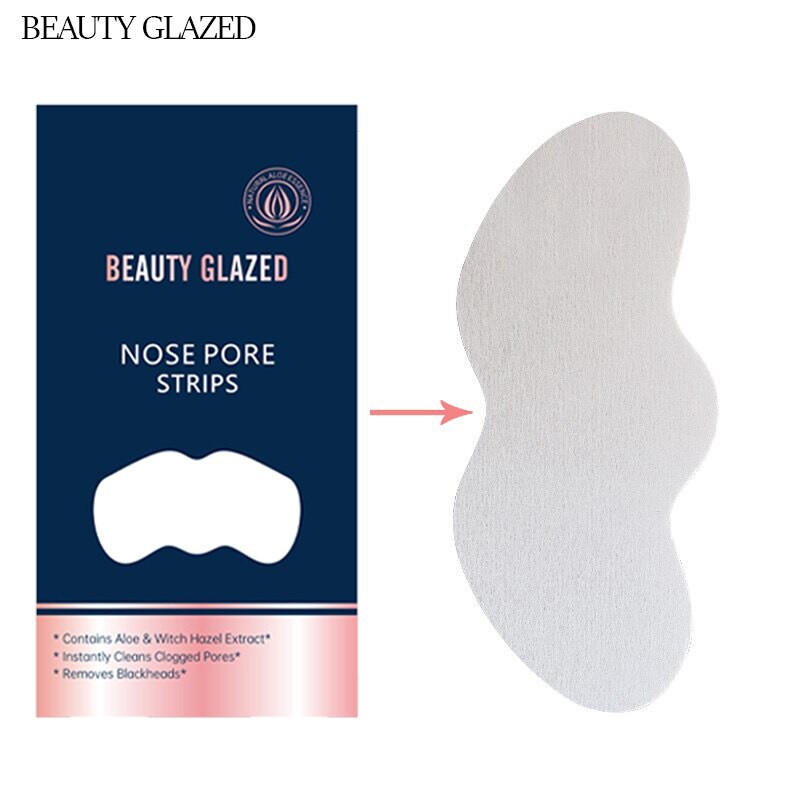 (READY &amp; ORI) Beauty Glazed Nose Pore Strips Deep Cleansing Blackhead Remove Komedo B76 B 76