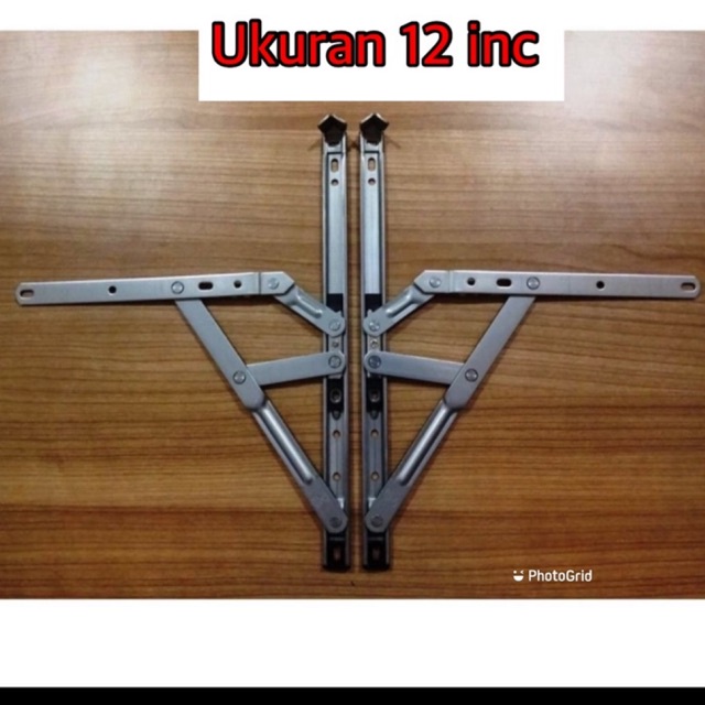 window casement 12 inch stok terbatas engsel jendela 12 inc engsel casement 12 inc engsel alumunium 12 inchi stanlis engsel jendela 30 cm stanlis
