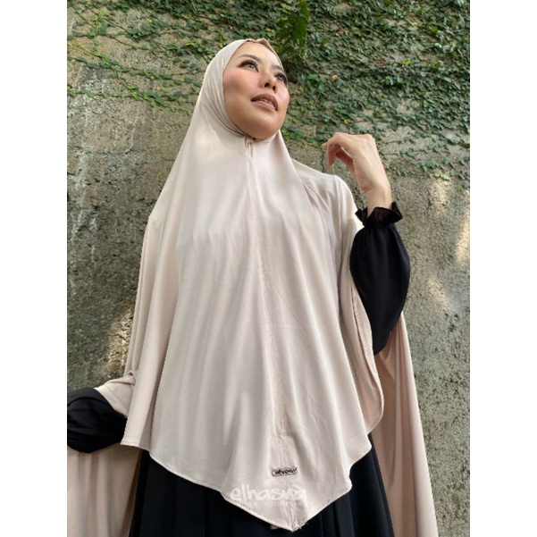 Khimar | Jilbab Instan | Kerudung Instan Jersey Harumi Elhasna