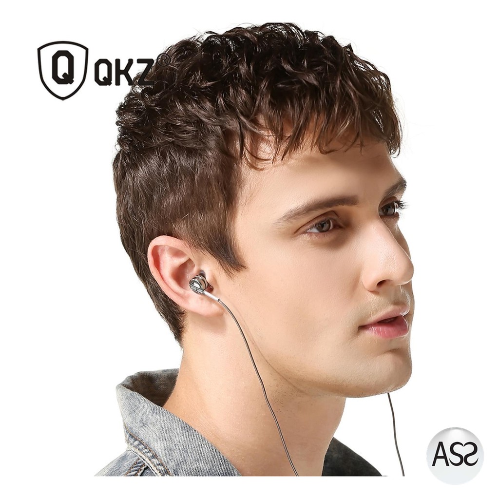 ASS Shop - QKZ Bass Metal Earphone with Mic - QKZ-DM9