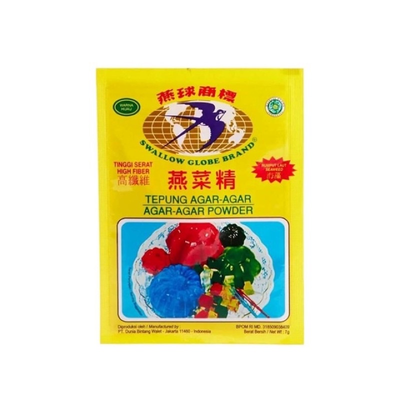 

Swallow Agar Agar Putih / Plain / Pudding