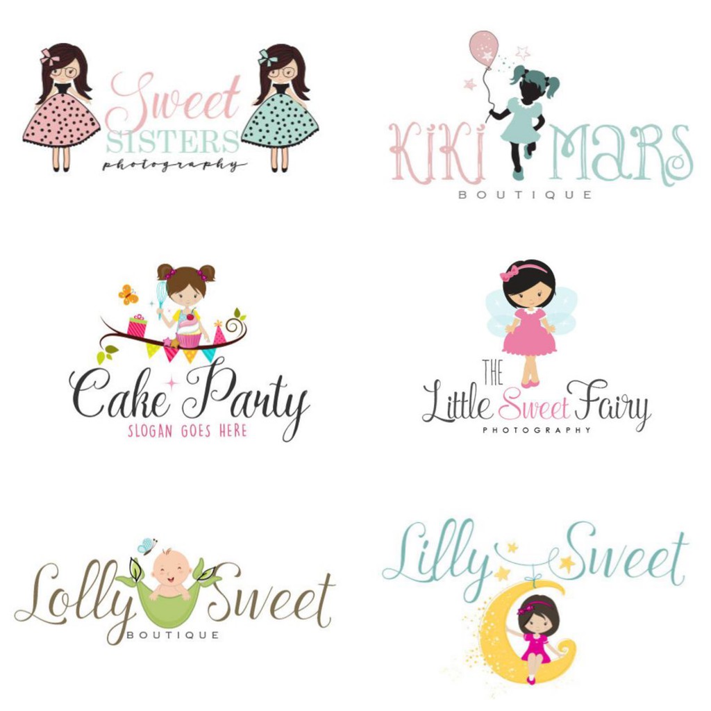 ARABELLA KIDS LOGO | Jasa Bikin Custom Desain Logo Toko Olshop Logo Bisnis Termurah