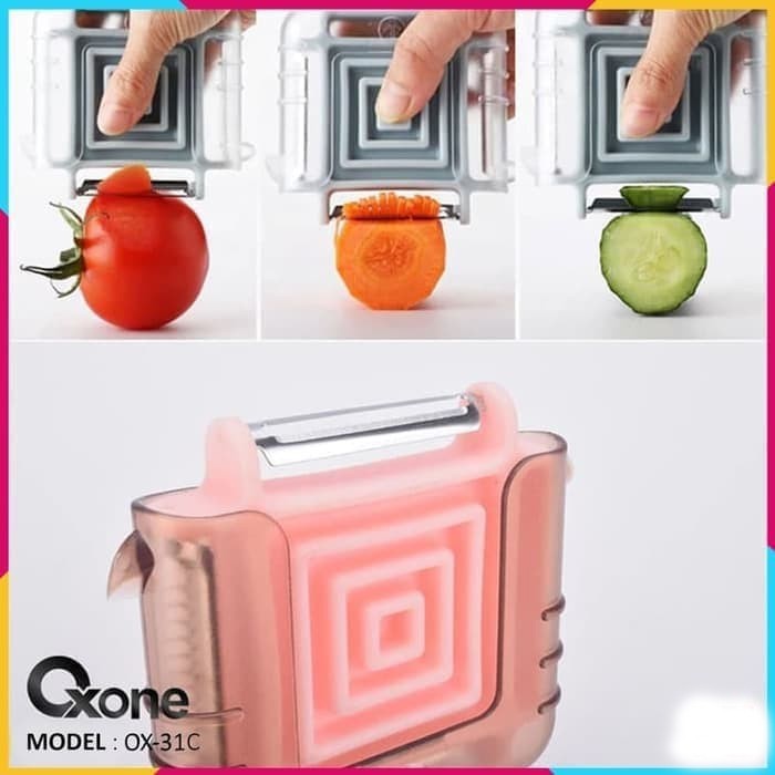 Oxone OX31C Pengupas Buah 3 type Peeler High Quality Stainless OX-31C