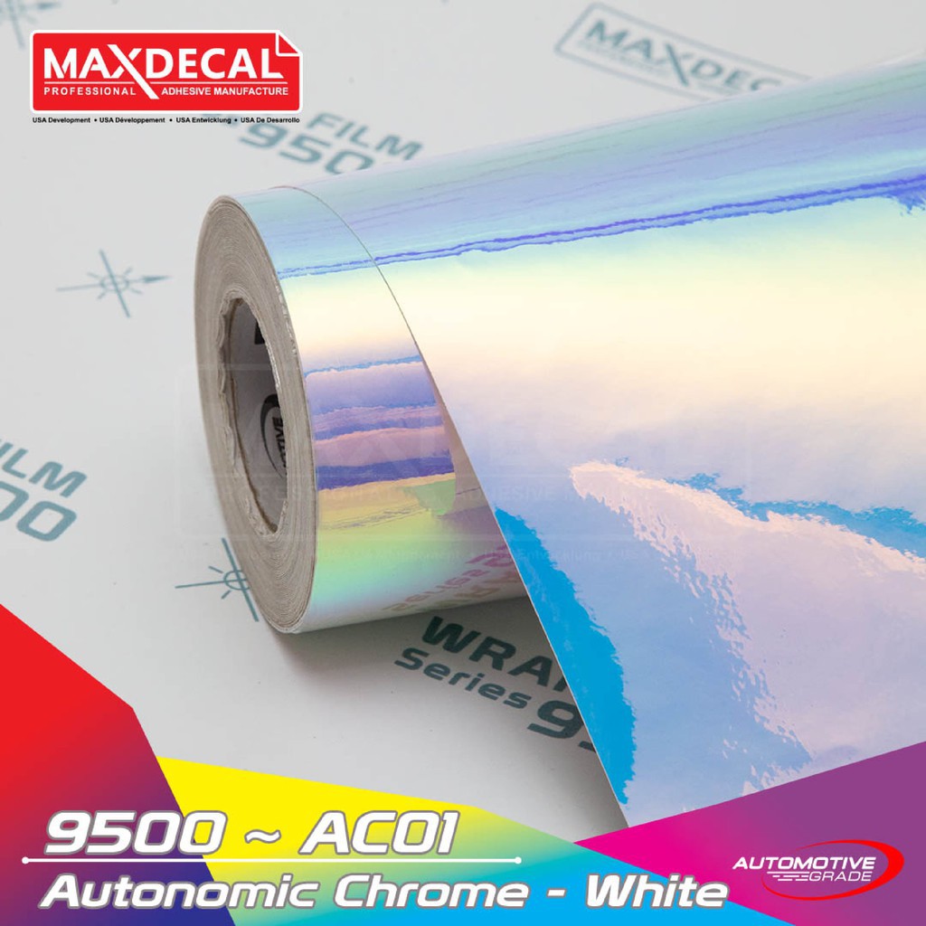 STICKER MAXDECAL AUTONOMIC LASER CHROME SERIES