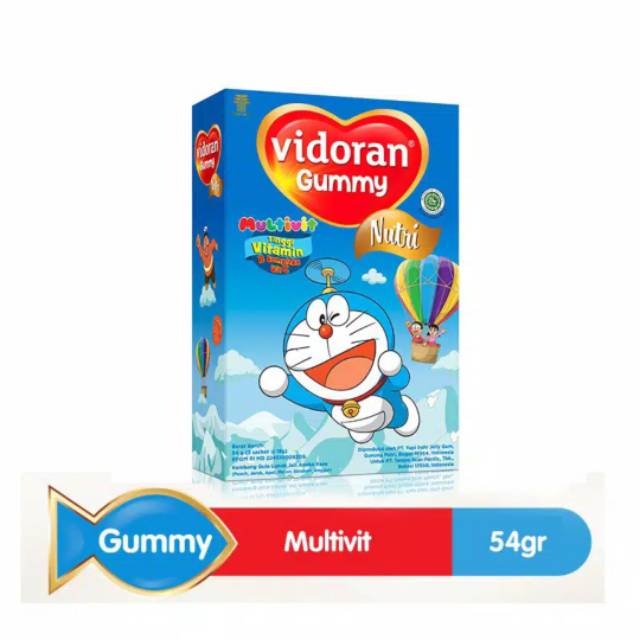 Vidoran Gummy Multivit 54gr