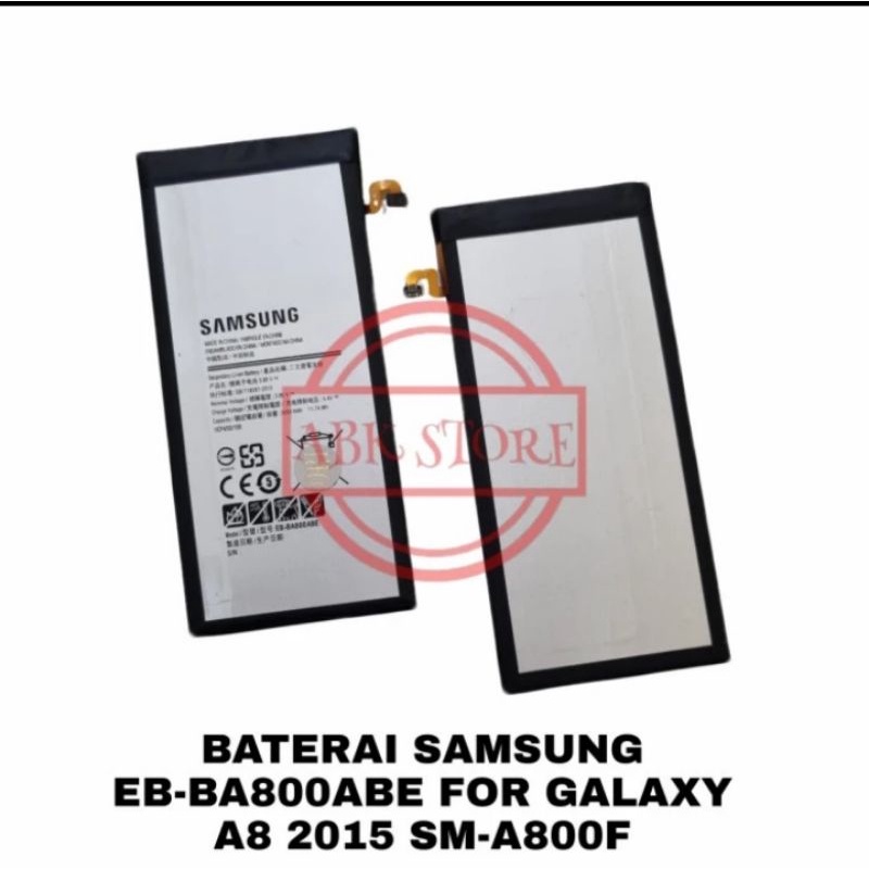 BATTERY BATRAI BATERAI BATRE SAMSUNG A800 A800F A8 2015 ORIGINAL 100%