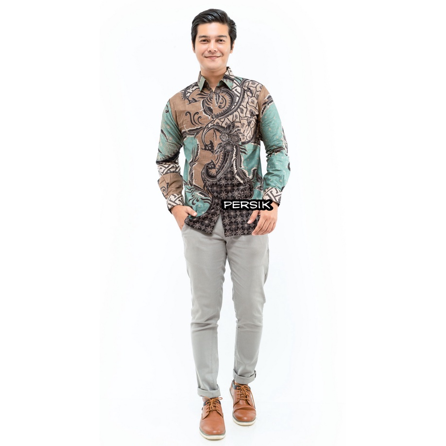 Maura Couple - Sania Ruffle Batik Couple ori Ndoro jowi DNT Garansi Termurah-KM Lasem Hijau