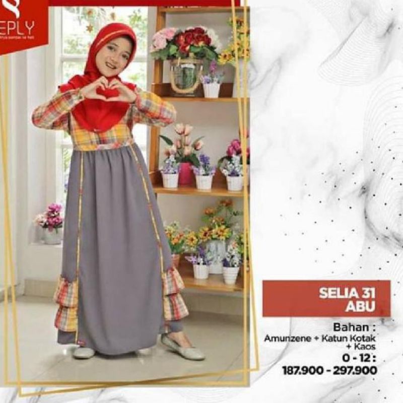 GAMIS ANAK SEPLY SELIA 31 ABU