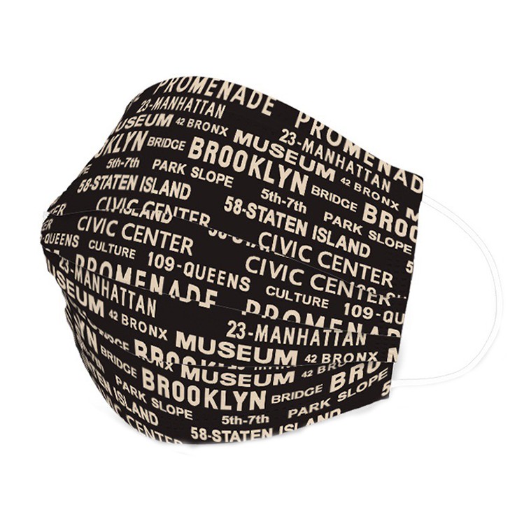 

La floret 1pack (10 pcs) masker medis 3 layer printed motif Disposable Mask (Earloop)