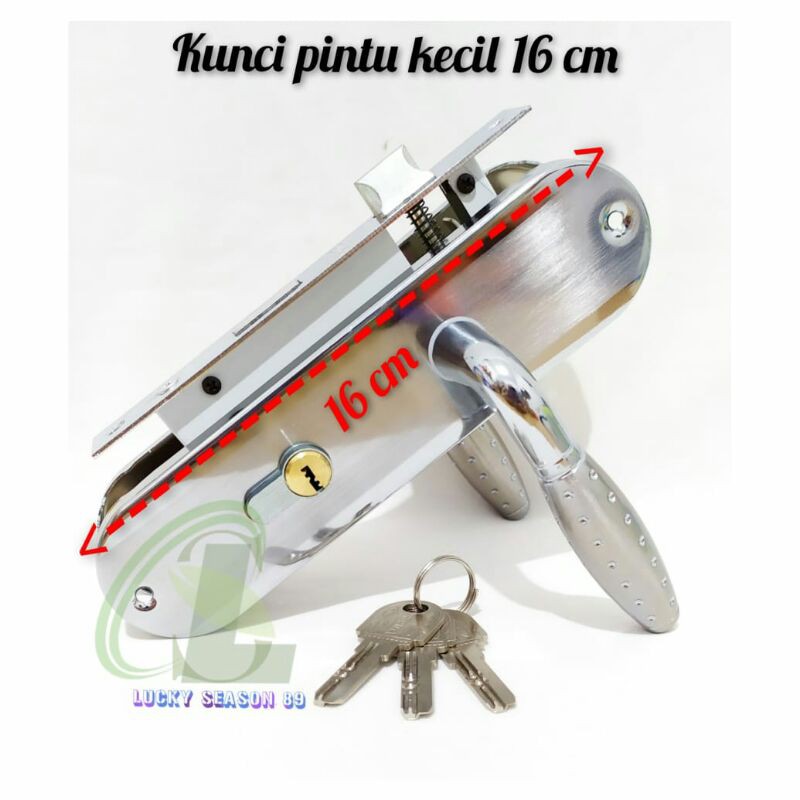 KUNCI PINTU SET KECIL 16 CM/KUNCI PINTU/HANDLE PINTU KECIL