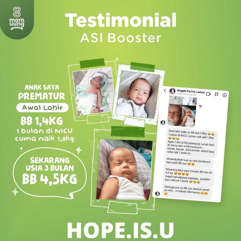 ASIBOOSTER MOM UUNG 60 Kapsul BPOM HALAL NATURAL PRODUK KELOR CAP PELANCAR ASI MEDAN SUMATERA UTARA