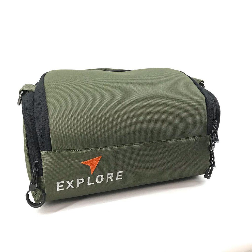 Tas Sepeda Hijau EXPLORE Seli Front Block Carrier Adapter