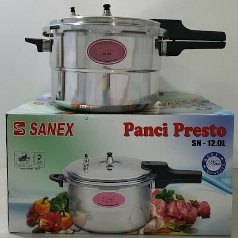 Panci Masak Presto 12 LITER SANEX PANCI PRESTO Tekanan Tinggi PANCI PRESTO Jumbo