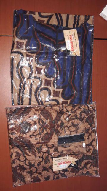 Tunik Batik Serut Tunik Batik Sogan  Seragam Kerja Baju Batik Tunik Muslim