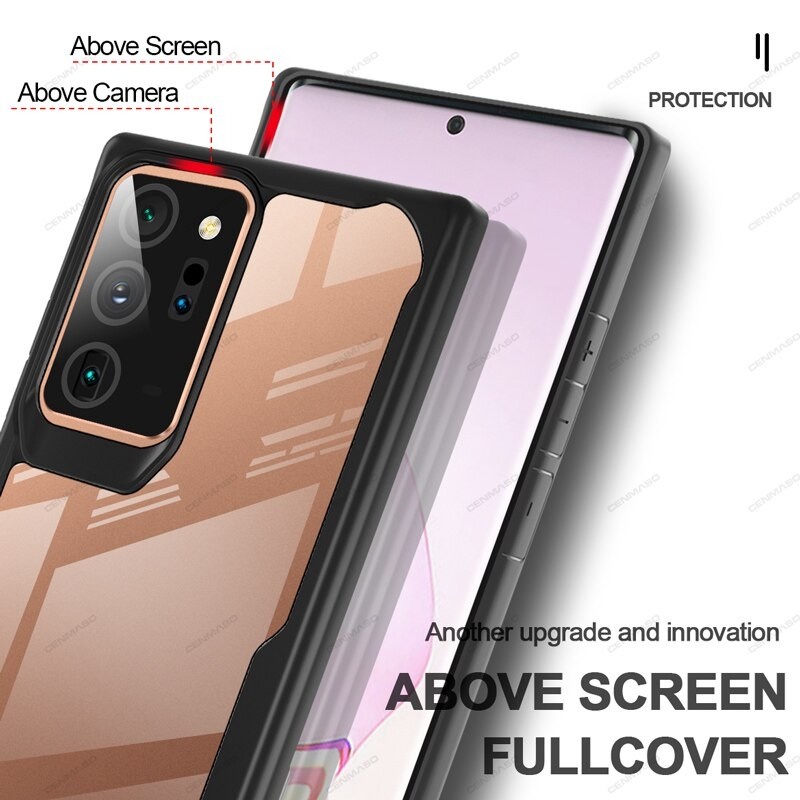 Case Samsung Galaxy Note 20 Hardcase Transparent Casing Samsung Note 20