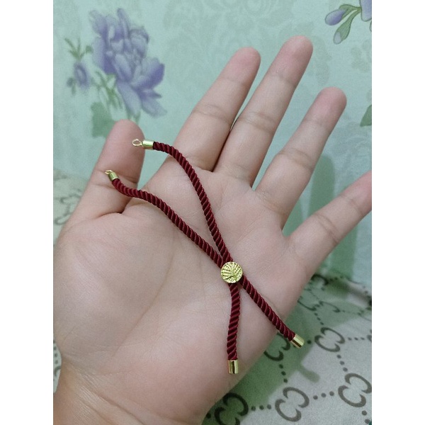 Gelang tali serut kait pandora plintir/ gelang tali plintir model kaitan