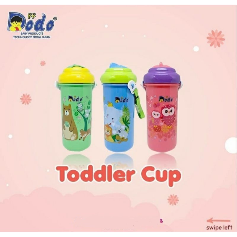 Dodo Toddler Cup Dodo DDC013 Botol Minum Anak 350 ml Dengan Tali BPA Free