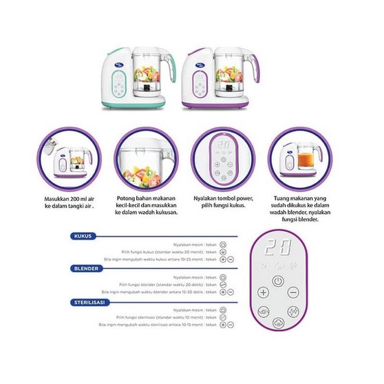 Baby Safe Digital Food Maker