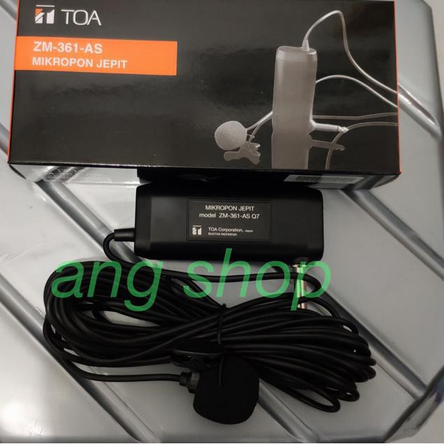 ï NEW STOCK Mic Jepit TOA ZM-360 ZM360 ZM 360 Microphone Ori / Original ✝