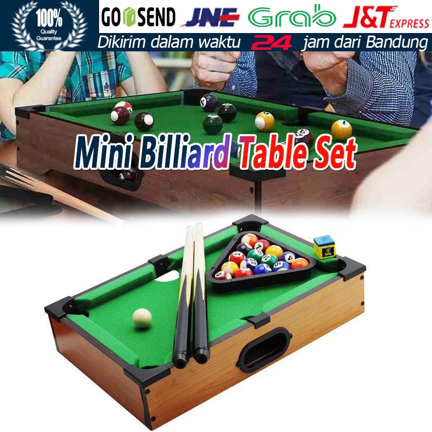 Mini Desktop Pool Table - Meja Billiard Biliar Kecil - Kado Anak - Mainan Anak