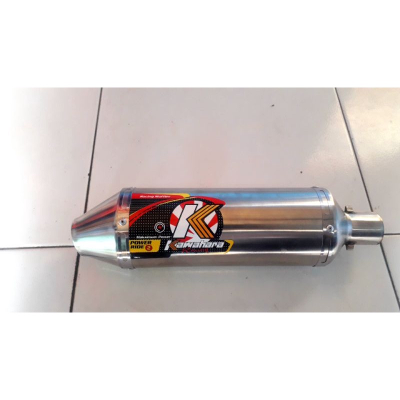 Slincer Knalpot racing KAWAHARA for KLX dan CRF inlet 38mm