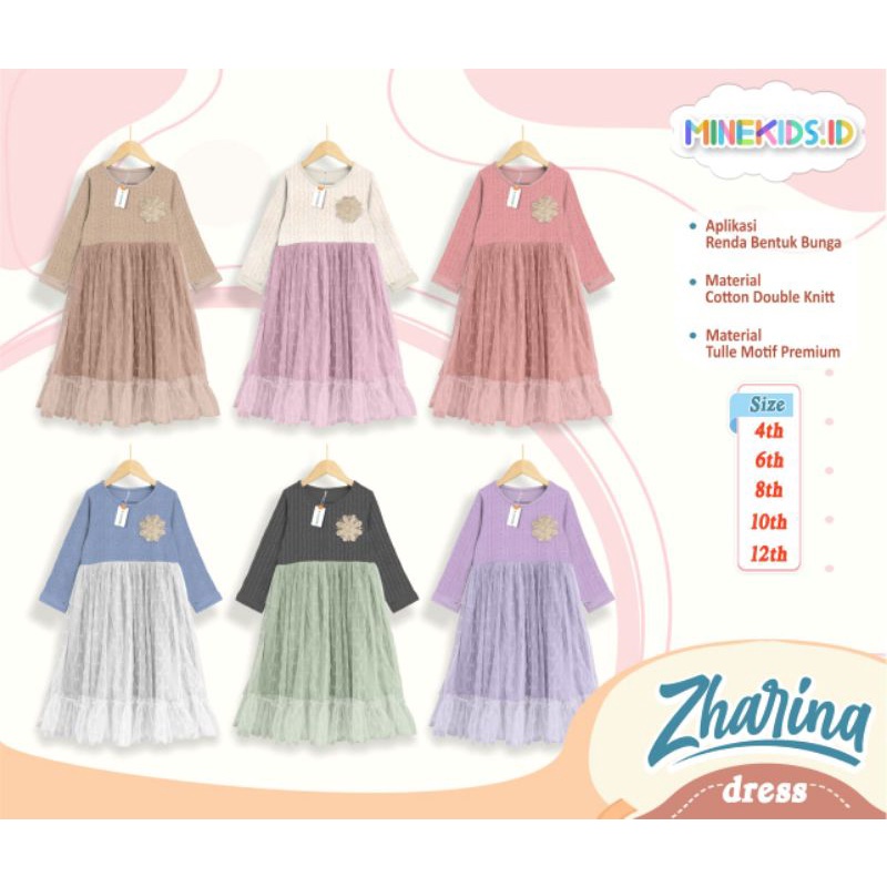 Zharina long dress by Minekids