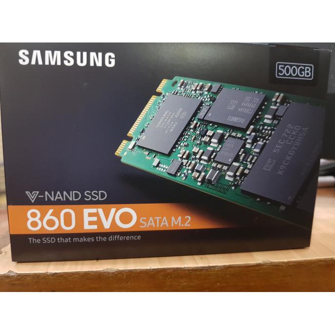 Samsung SSD 860 EVO M.2 Sata 500GB
