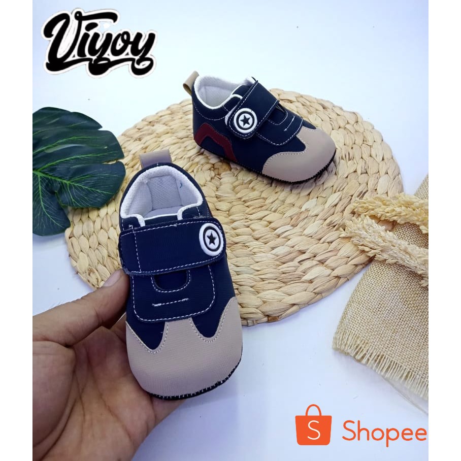 Sepatu baby 1 tahun ke bawah Kekinian murah dan elgan