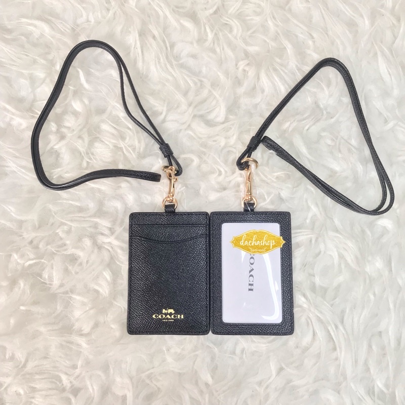 

Coach ID LAnyard Black