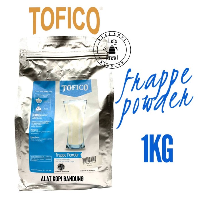 

DISKON - (BISA COD) Tofico Powder Drink 1000gr / Powder minuman Tofico - FRAPPE