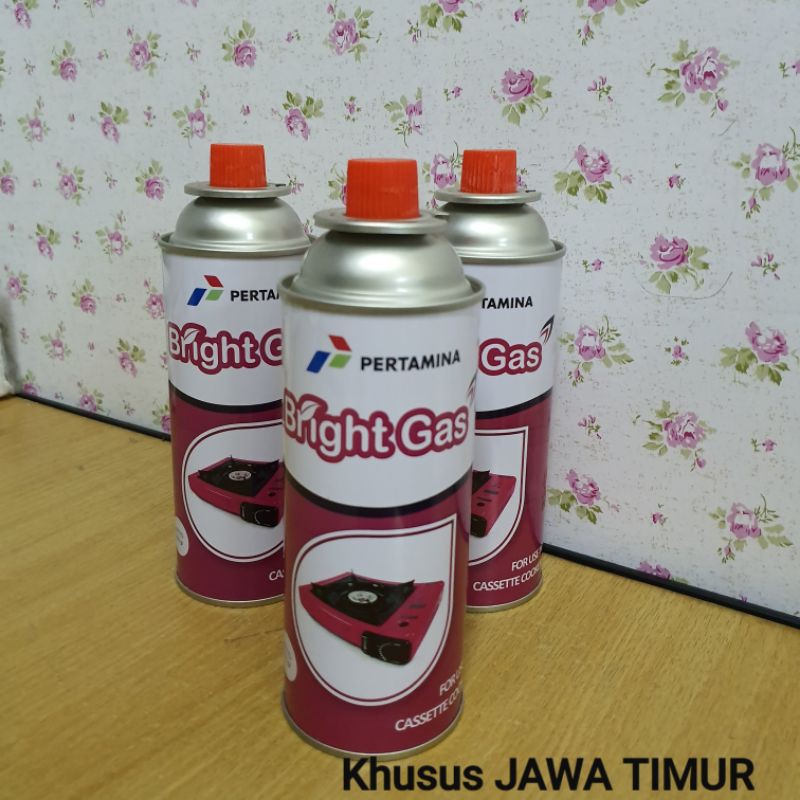 Tabung Kaleng BRIGHT GAS 220 Gram
