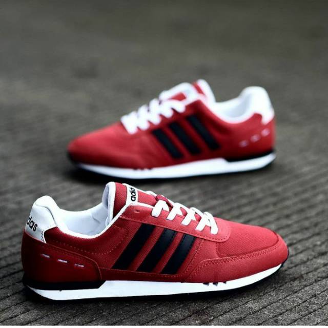 adidas neo city racer red