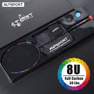 Alpsport BBQ2.0 Cincin Damping Ring Raket Badminton Bahan Titanium Alloy 100% Ultra Ringan 8U G5 65g