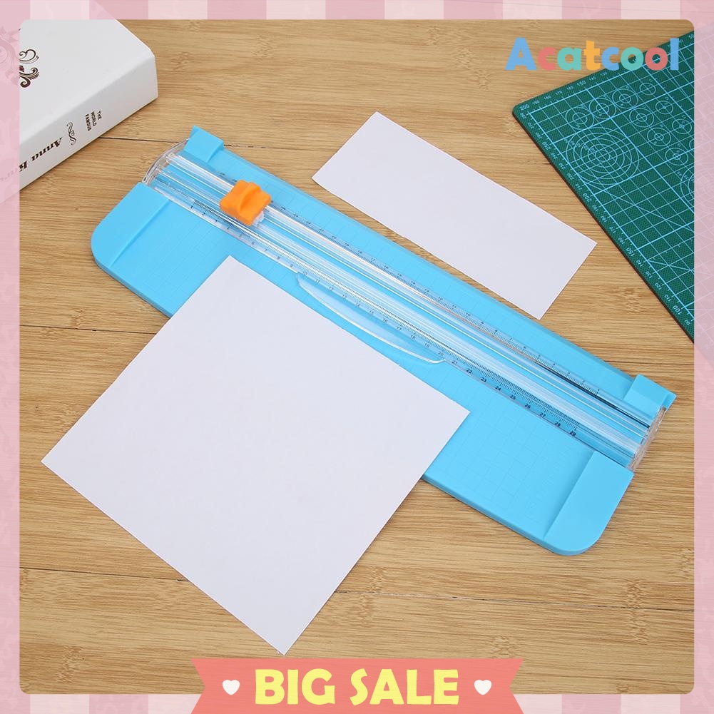 Portable A5 Precision Paper Card Cutting Blade Art Trimmer Photo Cutter Mat