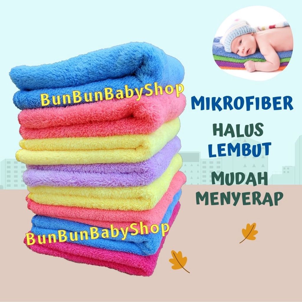 Handuk Bayi Lembut Perlengkapan Mandi