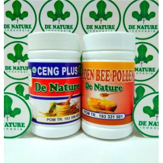 Penyubur Pria dan Wanita Herbal De Nature || CENG PLUS DAN GOLDEN BEE POLLEN