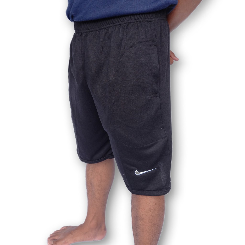 Celana pendek pria dewasa kolor boxer tersedia size jumbo dan standar dan juga kecil-Hitam XL fit  XXL