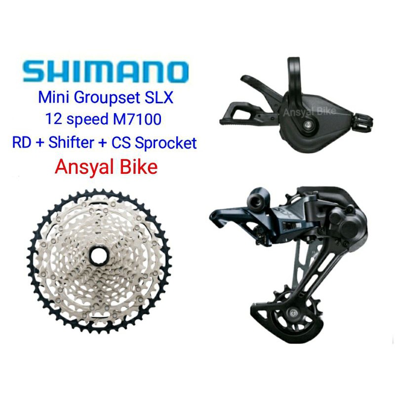 Mini groupset SLX 12 speed M7100 RD SLX 7100 Shifter SLX 7100 sprocket SLX 7100
