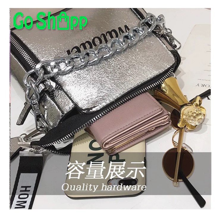 Tas Fashion Korea Import Waioder Kulit Glossy - Tas Selempang Wanita Import High Quality [SL36]