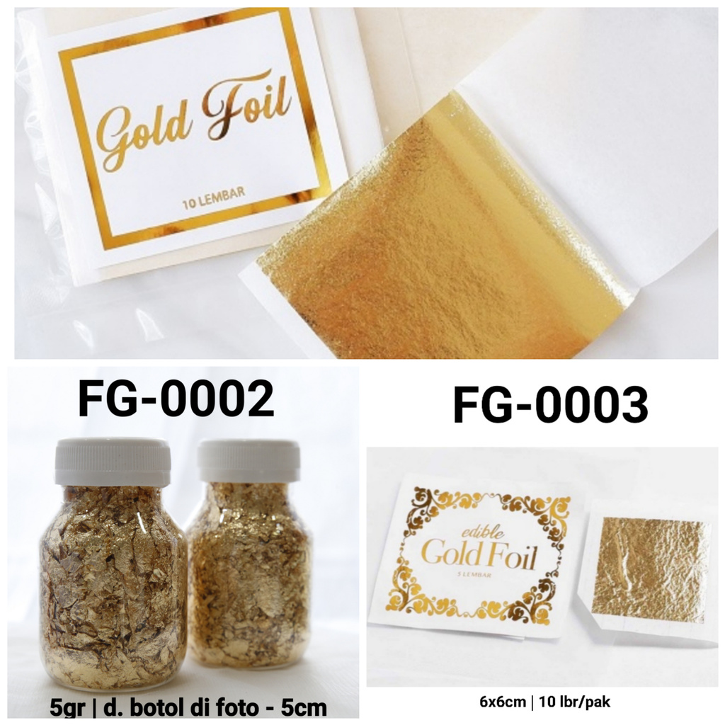 

GR-FG GR-FS Hiasan kue kertas foil gold silver leaf flake yamama baking grosir murah sprinkles cake dekorasi mutiara trimit decoration story sprinklestory sprinklesstory sprinkle story yamama baking
