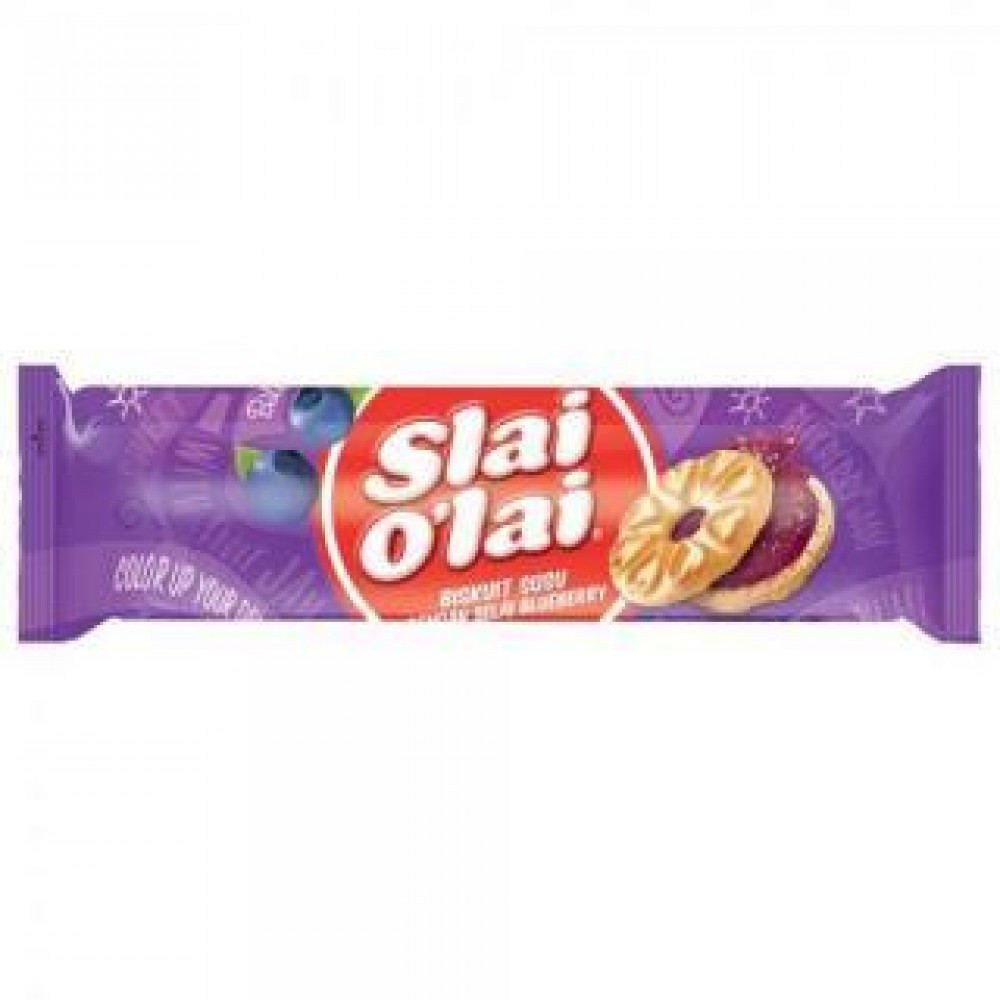 

Slai Olai Biskuit Selai Blueberry 128 Gram